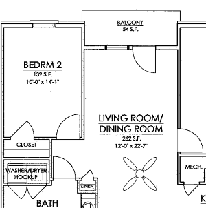 2 Bedroom